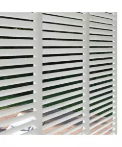 PANNELLO LATERALE PER PERGOLA OMBRÉA "VS" IN ALLUMINIO BIANCO 1 MT