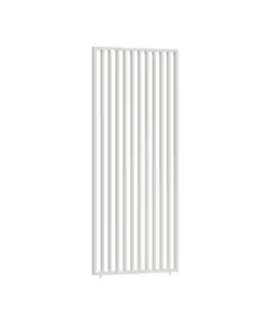 PANNELLO LATERALE A LAMELLE VERTICALI PER PERGOLA OMBRÉA "VS"  IN ALLUMINIO BIANCO 1 MT