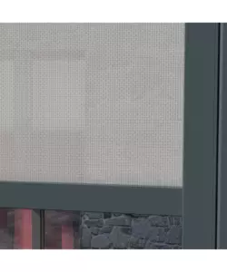 TENDA LATERALE PER PERGOLA OMBRÉA "VS" IN TEXTILENE ANTRACITE LATO 3 MT