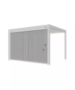 TENDA LATERALE PER PERGOLA OMBRÉA "VS" IN TEXTILENE BIANCO LATO 4 MT
