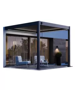 KIT ULLIMINAZIONE LED PER PERGOLA ADDOSSATA OMBRÉA 300X300 CM