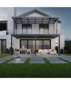 KIT ULLIMINAZIONE LED PER PERGOLA ADDOSSATA OMBRÉA 300X600 CM