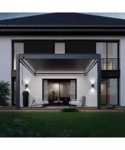 KIT ULLIMINAZIONE LED PER PERGOLA ADDOSSATA OMBRÉA 400X400 CM