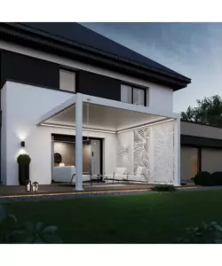 KIT ULLIMINAZIONE LED PER PERGOLA ADDOSSATA OMBRÉA 400X400 CM