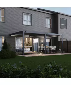 KIT ILLUMINAZIONE LED PERGOLA ADDOSSATA 4X6MT