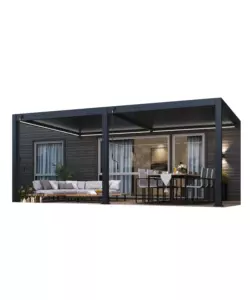 KIT ILLUMINAZIONE LED PERGOLA ADDOSSATA 4X6MT