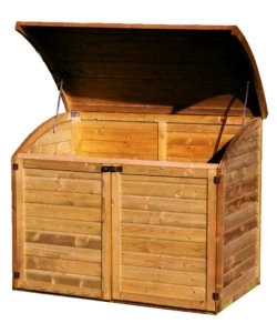 BAULE DA ESTERNO CHALET ET JARDIN "TOPAZE 1200" IN LEGNO DI ABETE 154X96X125 CM