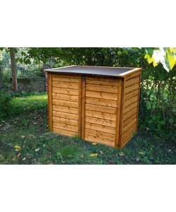 BOX DA ESTERNO CHALET ET JARDIN "TRONCADERO MAX 1350" IN LEGNO 154X98X125 CM
