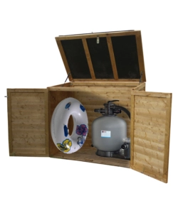 BOX DA ESTERNO CHALET ET JARDIN "TRONCADERO MAX 1350" IN LEGNO 154X98X125 CM