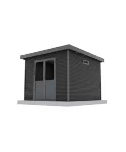 CASETTA IN LEGNO DA GIARDINO BARAC "ONYX" ANTRACITE 333X326X237 CM