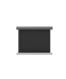 CASETTA IN LEGNO DA GIARDINO BARAC "ONYX" ANTRACITE 333X326X237 CM