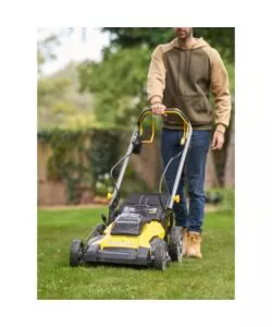 TAGLIAERBA SEMOVENTE A BATTERIA STANLEY FATMAX 18V, SOLO CORPO MACCHINA