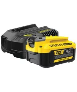 BATTERIA DI RICAMBIO STANLEY FATMAX 18V 4AH E CARICABATTERIE 4AH