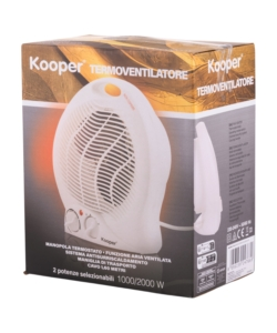 Termoventilatore da tavolo Kooper bianco 2000W
