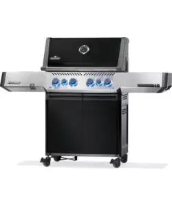 BARBECUE A GAS NAPOLEON "PRESTIGE 500 RSIB" NERO 6 BRUCIATORI
