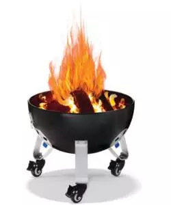 BARBECUE A CARBONELLA AFFUMICATORE NAPOLEON "APOLLO 18" NERO Ø 46 CM