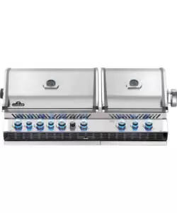 BARBECUE A GAS DA INCASSO NAPOLEON "PRESTIGE PRO 825 RBI" GRIGIO 9 BRUCIATORI