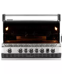 BARBECUE A GAS DA INCASSO NAPOLEON "PRESTIGE PRO 665 RB" GRIGIO 7 BRUCIATORI