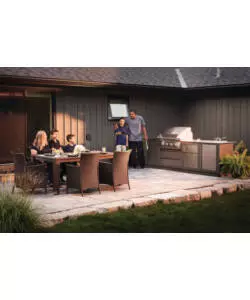 BARBECUE A GAS NAPOLEON "BUILT-IN 500 SERIES 32" GRIGIO 4 BRUCIATORI