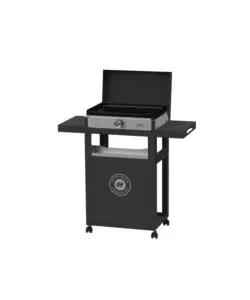 PIASTRA ELETTRICA LE MARQUIER "LE PETITE" CON CARRELLO IN GHISA NERO 1 BRUCIATORE