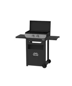 BARBECUE ELETTRICO LE MARQUIER "PLANCHA 260" 2 BRUCIATORI E CARRELLO