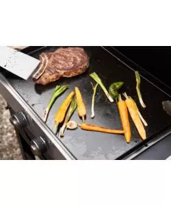 PIASTRA A GAS LE MARQUIER CON CARRELLO 2 BRUCIATORI