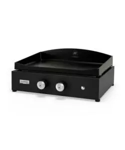 PIASTRA A GAS LE MARQUIER "PURE" IN GHISA NERO 2 BRUCIATORI