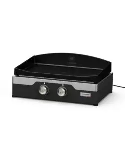 PIASTRA ELETTRICA LE MARQUIER "ALLURE 260" IN GHISA NERO 2 BRUCIATORI