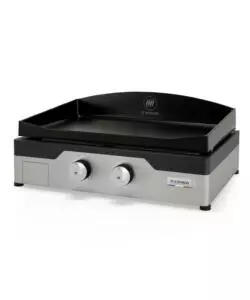 PIASTRA ELETTRICA LE MARQUIER "ALLURE" IN GHISA NERO 2 BRUCIATORI