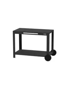CARRELLO PER BARBECUE LE MARQUIER "110 XL" IN ACCIAIO NERO  110X64X77 CM
