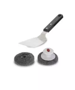 KIT PULIZIA PER BARBECUE LE MARQUIER 2 SPUGNETTE E RASCHIA
