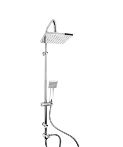 Colonna doccia "Shuttle" con soffione e doccetta cromo
