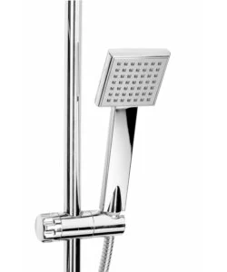 Colonna doccia "Shuttle" con soffione e doccetta cromo