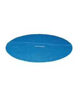 TELO DI COPERTURA TERMICO PER PISCINA ROTONDA INTEX IN PVC AZZURRO 290X290 CM - COD. 28011