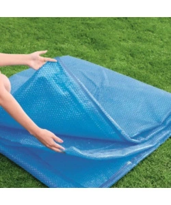 TELO TERMICO ROTONDO INTEX PER PISCINA EASY SET E FRAME IN POLIETILENE BLU 305 CM - COD. 28011