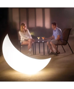 MEZZA LUNA LUMINOSA LED GONFIABILE INTEX 135X43X89 CM