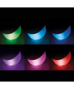 MEZZA LUNA LUMINOSA LED GONFIABILE INTEX 135X43X89 CM