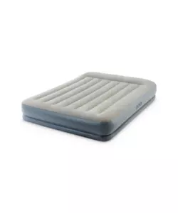 MATERASSO MATRIMONIALE GONFIABILE INTEX "DURA BEAM PILLOW REST MID-RISE" CON POMPA INTEGRATA 152X203X30 CM - COD. 64118NP