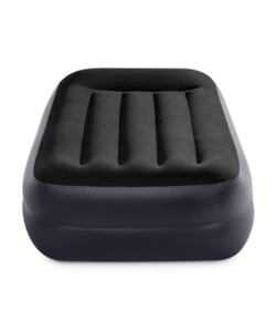 MATERASSO SINGOLO GONFIABILE INTEX "PILLOW REST DURA BEAM" CON POMPA INCORPORATA 99X191X42 CM - COD. 64122NP