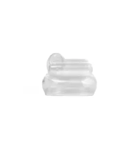 POLTRONA GONFIABILE CON BRACCIOLI INTEX IN VINILE TRASPARENTE 109X107X79 CM - COD. 66502NP