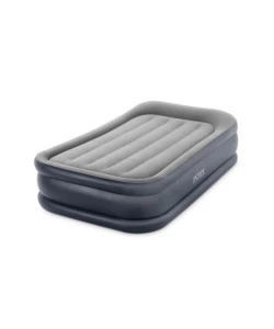 MATERASSO SINGOLO GONFIABILE INTEX "DURA BEAM PILLOW REST DELUXE" CON POMPA INCORPORATA 99X191X42 CM - COD. 64132NP