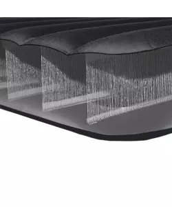 MATERASSO MATRIMONIALE GONFIABILE INTEX "PILLOW REST DURA BEAM" CON POMPA INCORPORATA 152X203X25 CM - COD. 64150NP