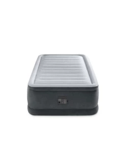 MATERASSO SINGOLO GONFIABILE INTEX "DURA BEAM COMFORT PLUSH ELEVATED" CON POMPA INTEGRATA 99X191X46 CM - COD. 64412NP