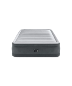 MATERASSO MATRIMONIALE GONFIABILE INTEX "DURA BEAM COMFORT PLUSH ELEVATED" CON POMPA INTEGRATA 152X203X46 CM - COD. 64414NP