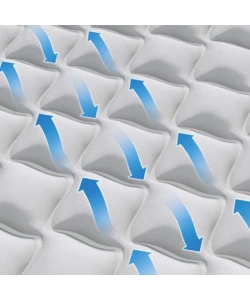 MATERASSO SINGOLO GONFIABILE INTEX "DURA BEAM SUPREME" CON POMPA INTEGRATA 99X191X51 CM - COD. 64488NP