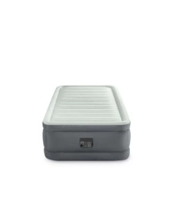 MATERASSO SINGOLO GONFIABILE INTEX "PREMAIRE" CON POMPA INCORPORATA 99X191X46 CM - COD. 64902NP