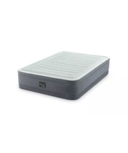 MATERASSO MATRIMONIALE GONFIABILE INTEX "PREMAIRE" CON POMPA INCORPORATA 152X203X46 CM - COD. 64906NP