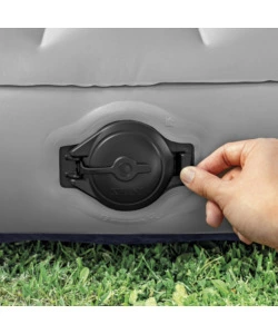 MATERASSO MATRIMONIALE GONFIABILE INTEX CON POMPA INTERNA A PIEDE 152X203X25 CM - COD. 64783