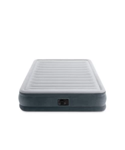 MATERASSO MATRIMONIALE INTEX "DURA BEAM COMFORT PLUSH" CON POMPA INTERNA 152X203X33 CM - COD. 67770NP