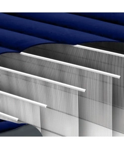 MATERASSO MATRIMONIALE GONFIABILE INTEX "DOWNY KING" BLU 183X203X22 CM - COD. 68755